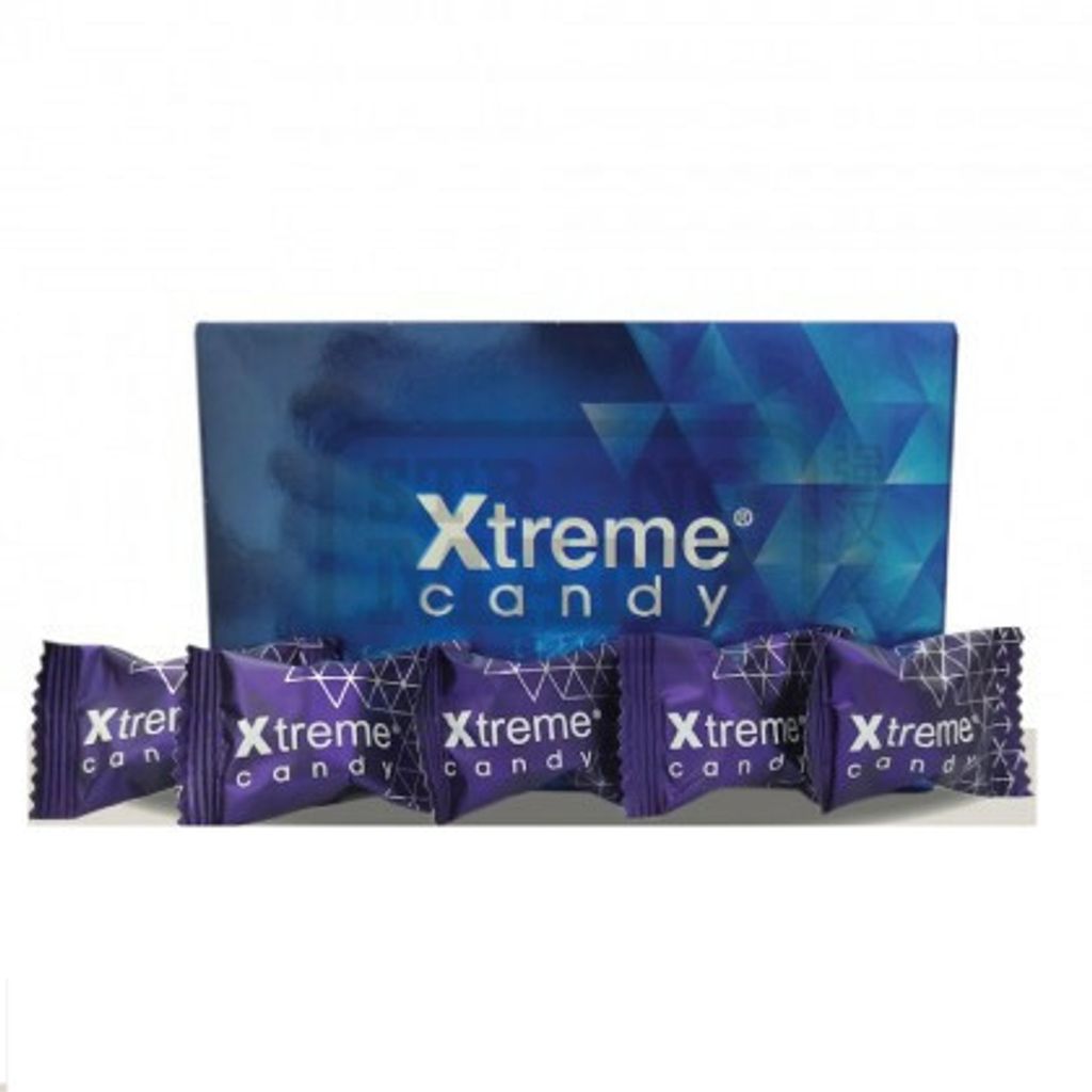 Xtreme Candy Hanma Candy malese 1 scatola da 30 pezzi Huma Candy Blue Candy