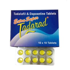 Extra Super Tadarad Super Potenziatore con Effetto Doppi: Super Lunga Durata, Aiuta a Ottenere un'erezione Più